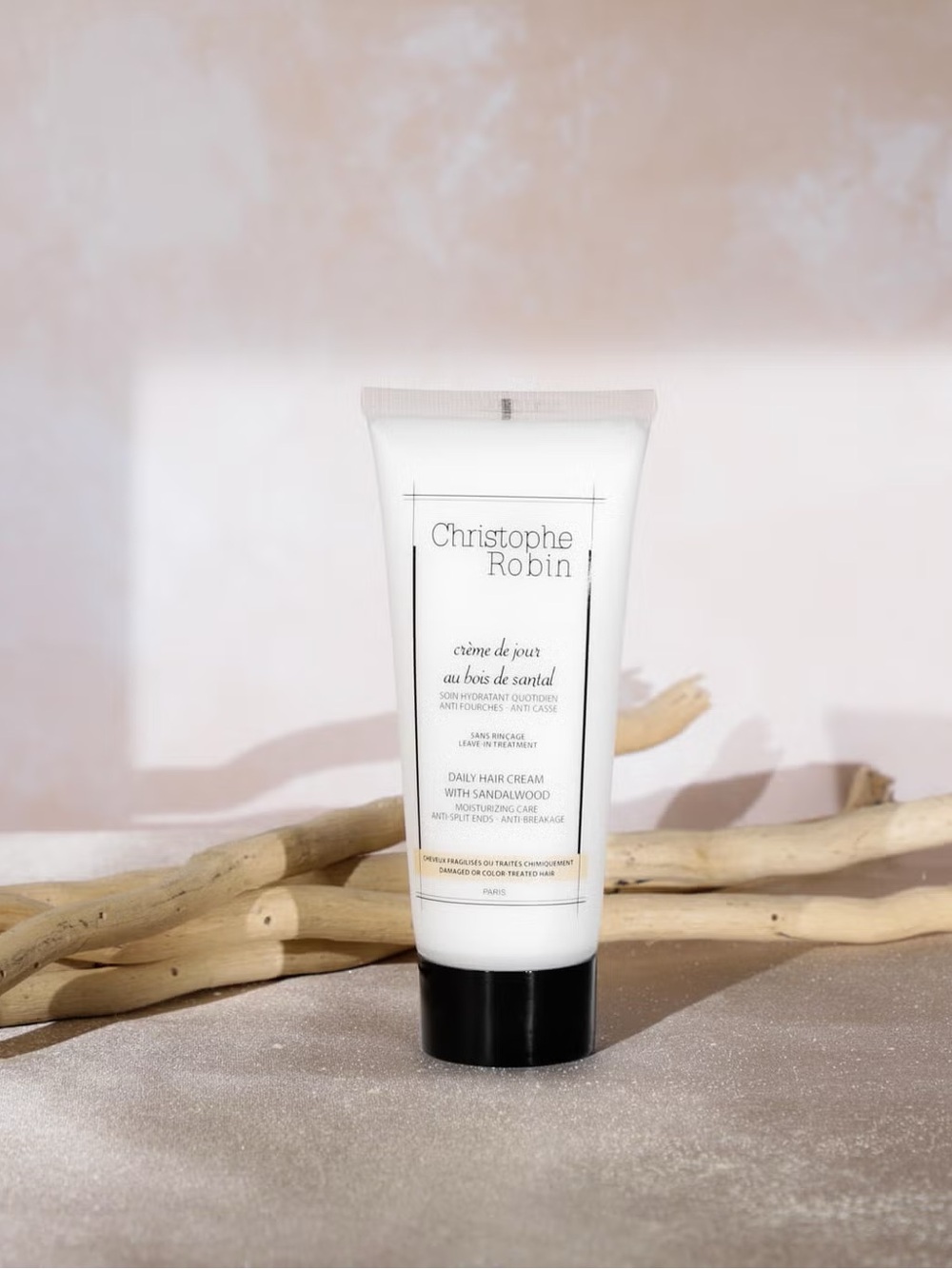 Christophe Robin Daily Hair Cream with Sandalwood — White - Picture 3 of 5